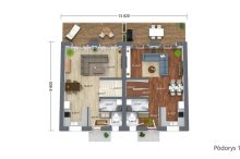Novostavba, 4-izbový dvojpodlažný rodinný dom, 441 m2, Gajary, okres Malacky