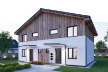 Novostavba, 4-izbový dvojpodlažný rodinný dom, 441 m2, Gajary, okres Malacky